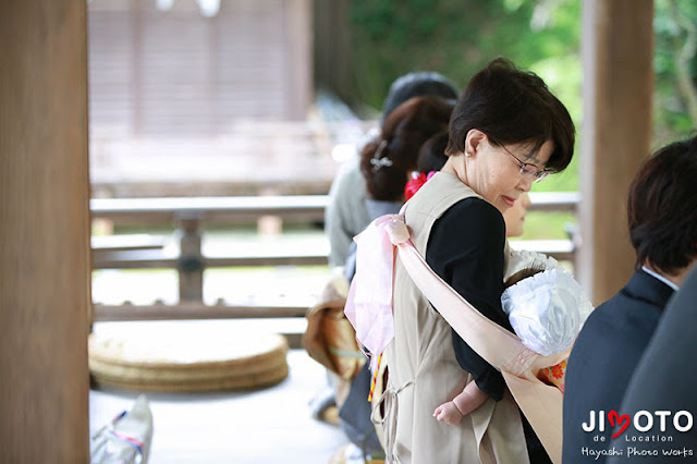 彦根市の新神社でのお宮参り出張撮影