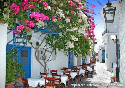 Tempat wisata di yunani santorini mykonos pulau paling indah di Yunani Milos Greece Yunani