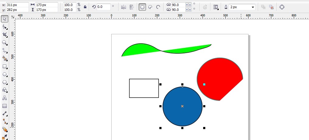 graphic-tutorials: Corel Draw basisc: the Pick Tool