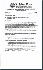 SJRWMD August 24 2009 Letter Page 1