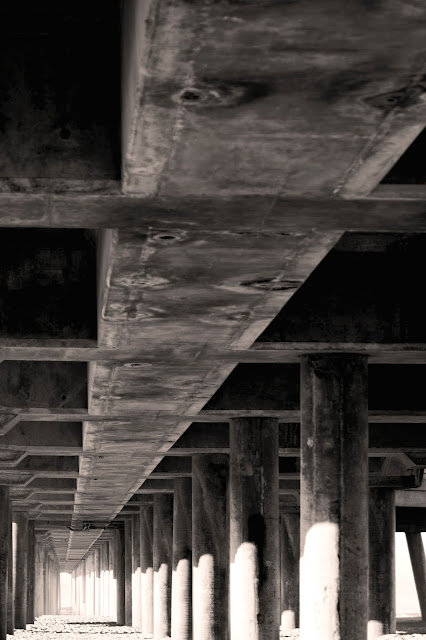 FernandoAR.com, CanonUSA, Fernando Álvarez, Fernando Antonio Alvarez Rivas, images, photography, pictures, stock photography, sea landscape, industrial landscape, cityscape, infrastructure, pillars, piles, under, pier, sand, beach, structural, empty space, beach