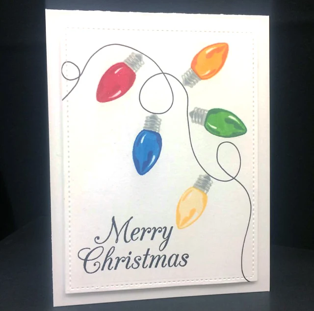 Sunny Studio Stamps: Sunny Saturday Merry Sentiments Die Card Share by Tasha K