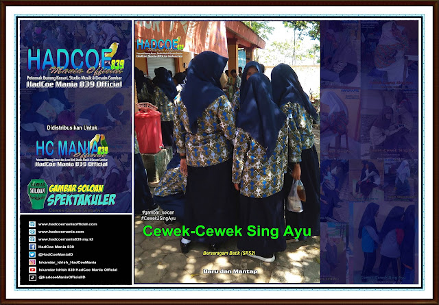 Gambar Soloan Spektakuler Terbaik - Gambar SMA Soloan Spektakuler Cover Batik (SPS2) - 33 B