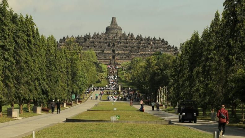 Kunjungan Wisatawan di Borobudur Masa Lebaran Capai 91.525 Orang