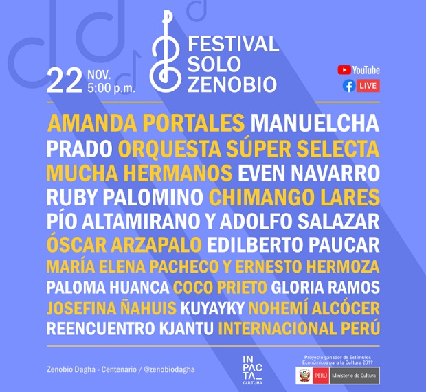 Artistas y grupos se preparan para el homenaje por los 100 años de natalicio del recordado compositor de “Yo soy huancaíno por algo”, Zenobio Dagha Sapaico.