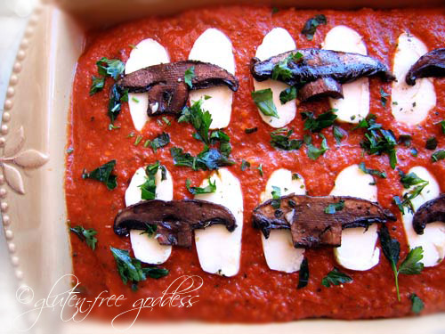 Gluten free vegetarian lasagna is light and healthy