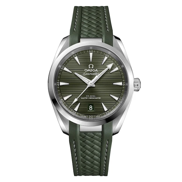 Omega 38 mm Seamaster Aqua Terra 150M with green dial