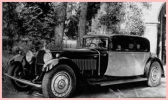 Bugatti 1929 Type 41 Royale coach Weymann