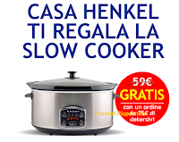 Slow Cooker ( valore 59 euro) in regalo da Casa Henkel! Come riceverla