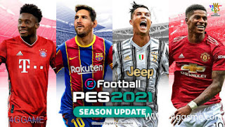   تحميل لعبة بيس pes 2021 