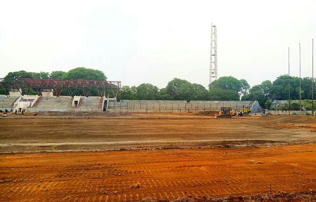 Renovasi Stadion  Bima Kota Cirebon Bangunan  Cirebon