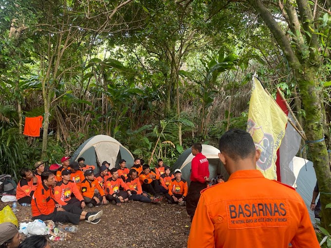 Basarnas Ternate Latih Senkom Mitra Polri 