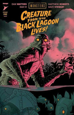 The Creature From The Black Lagoon Lives! comic book cover