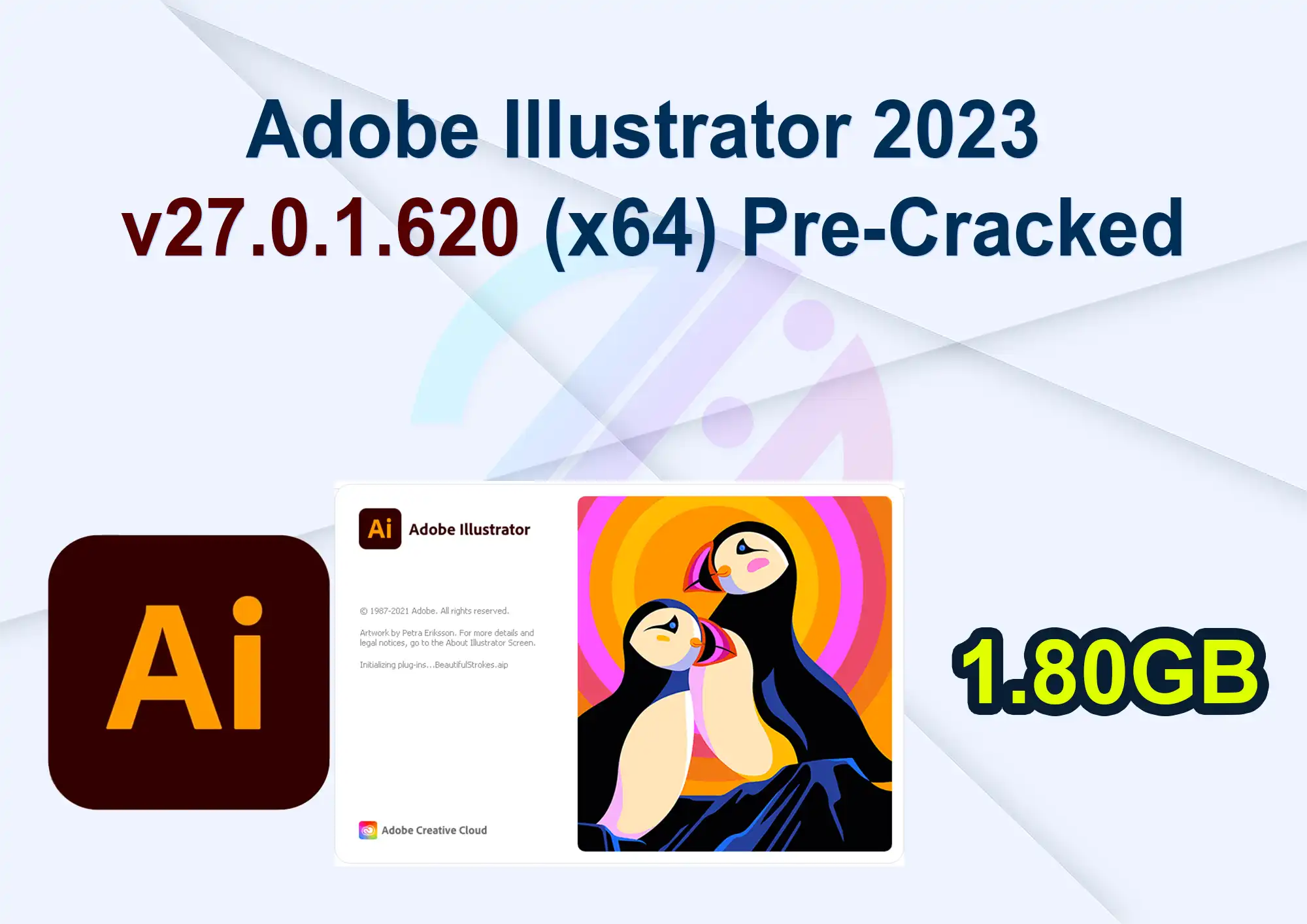 Adobe Illustrator 2023 v27.0.1.620 (x64) Pre-Cracked