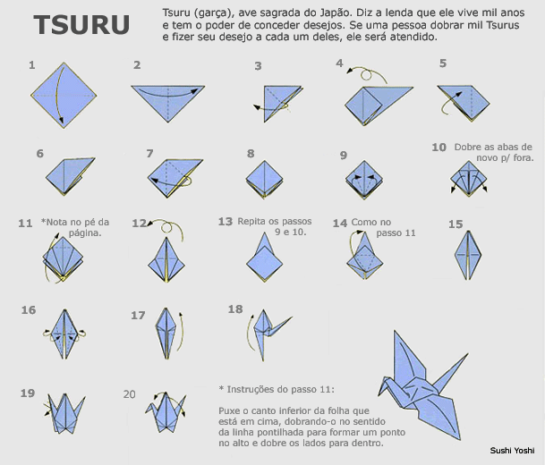 como fazer origami portrayal