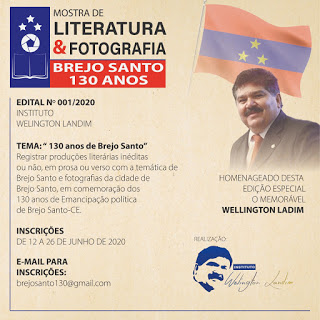 Brejo Santo : Instituto Welington Landim divulga lista de classificados na Mostra Cultural.