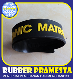 MATRONIC GELANG KARET | GELANG KARET BANDUNG | GELANG KARET CUSTOM | GELANG KARET PESANAN