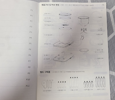 반려동물 자동급여기 추천 : 두잇 자동급여기 1년 사용 후기-설명서-각부위 명칭