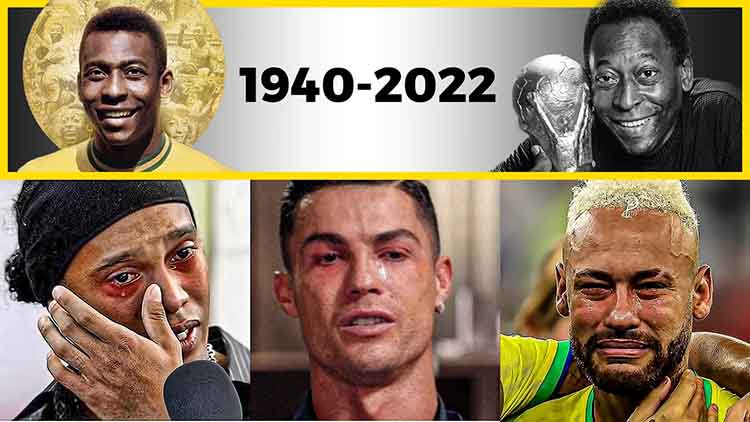 Football Players Reaction To Passing Of Pele