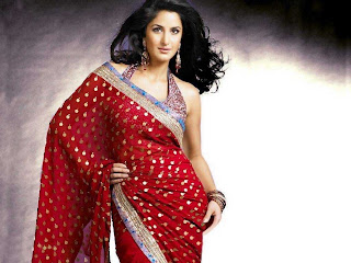 Katrina Kaif Saree Wallpaper