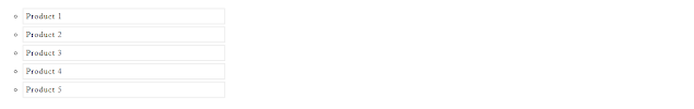 Html Unorder List Style Example