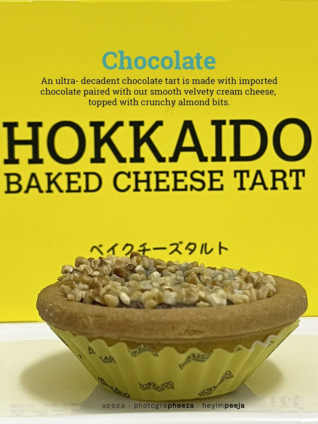 Chocolate Hokkaido Baked Cheese Tart