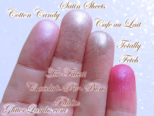 Too Faced "Chocolate Bon Bons Palette" Swatches by Glitter Lambs www.GlitterLambs.com Makeup Eyeshadow Review