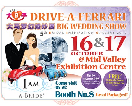 Here I am again with IamaBride in the upcoming wedding expo
