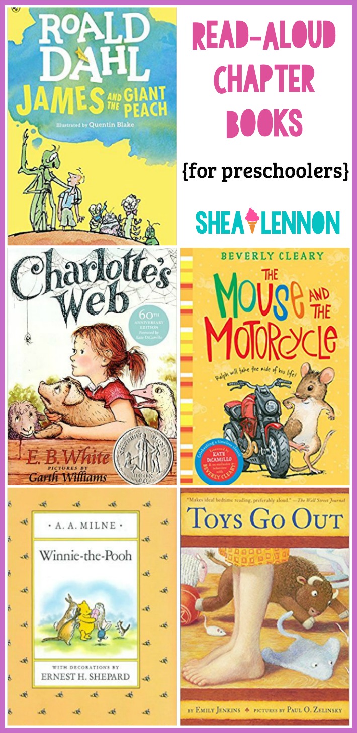 Shea Lennon: 5 Chapter Books to Read to Preschoolers Plus ...