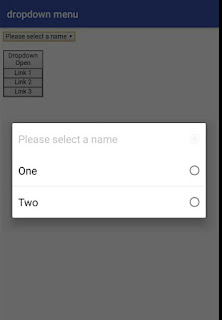 membuat drop down list android studio