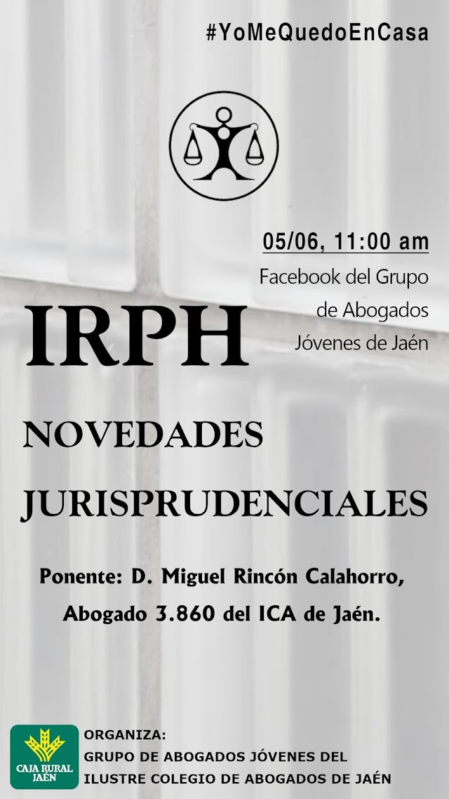 IRPH Novedades Jurisprudenciales