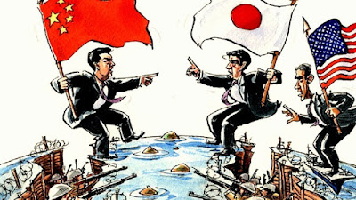 Wuih Karena Jepang Ikut Usik Kawasan Laut China Selatan, China Ancam Perangi Jepang - Commando
