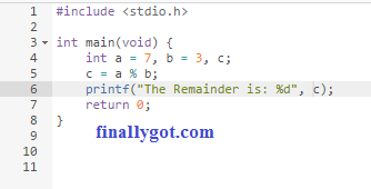 Finally Got Why Modulus Operator Is Not Used With Float Type Values In C C Solution