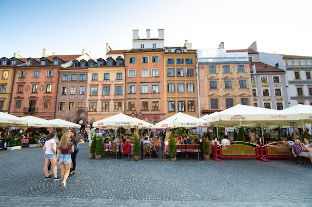 Piazza della città vecchia-Rynek Starego Miasta-Varsavia