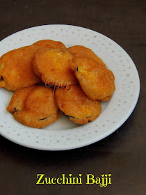 Zucchini Bajji, Courgette Fritters