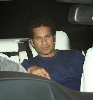 Sachin and Celebs at Special Screening Of Dhoom 3 Movie