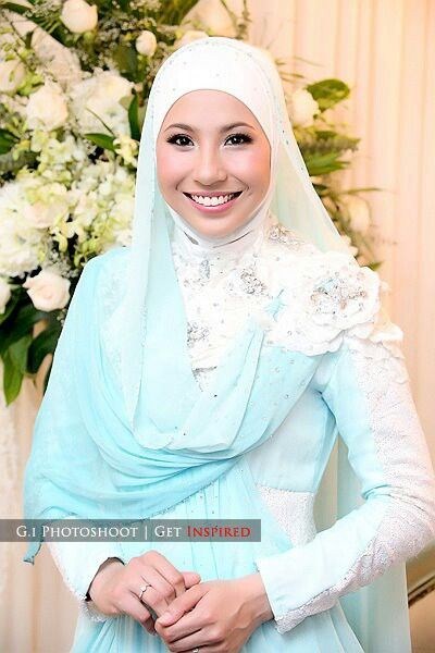 model gaun pengantin muslimah terbaru dan syar'i