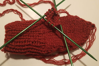 rękawiczki na drutach dla dziecka jak zrobić