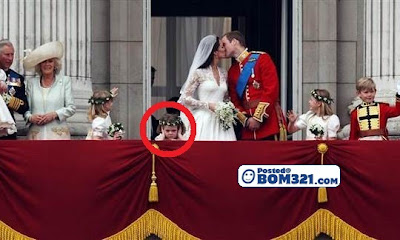 Gambar Budak Berwajah Bengis Semasa Perkahwinan Putera William Dan Kate Middleton
