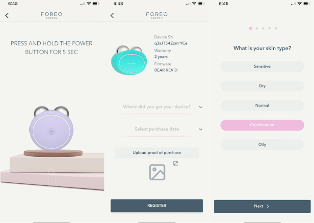 Foreo Device Info