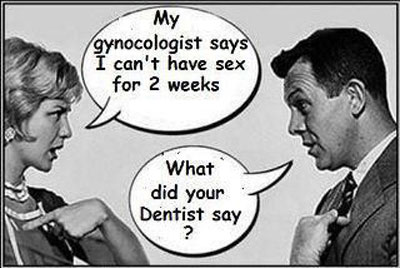 funny girl gynecologist dentist