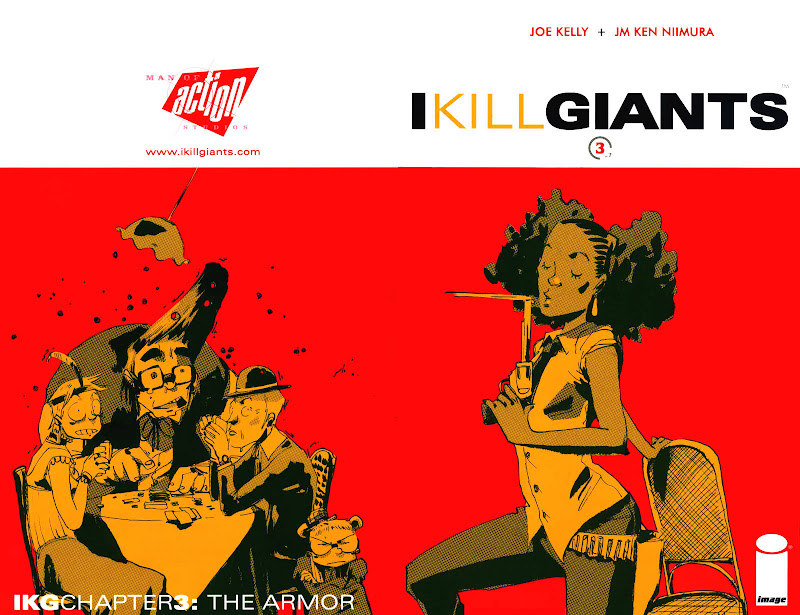 Full cover of chapter 3 of I Kill Giants comic online