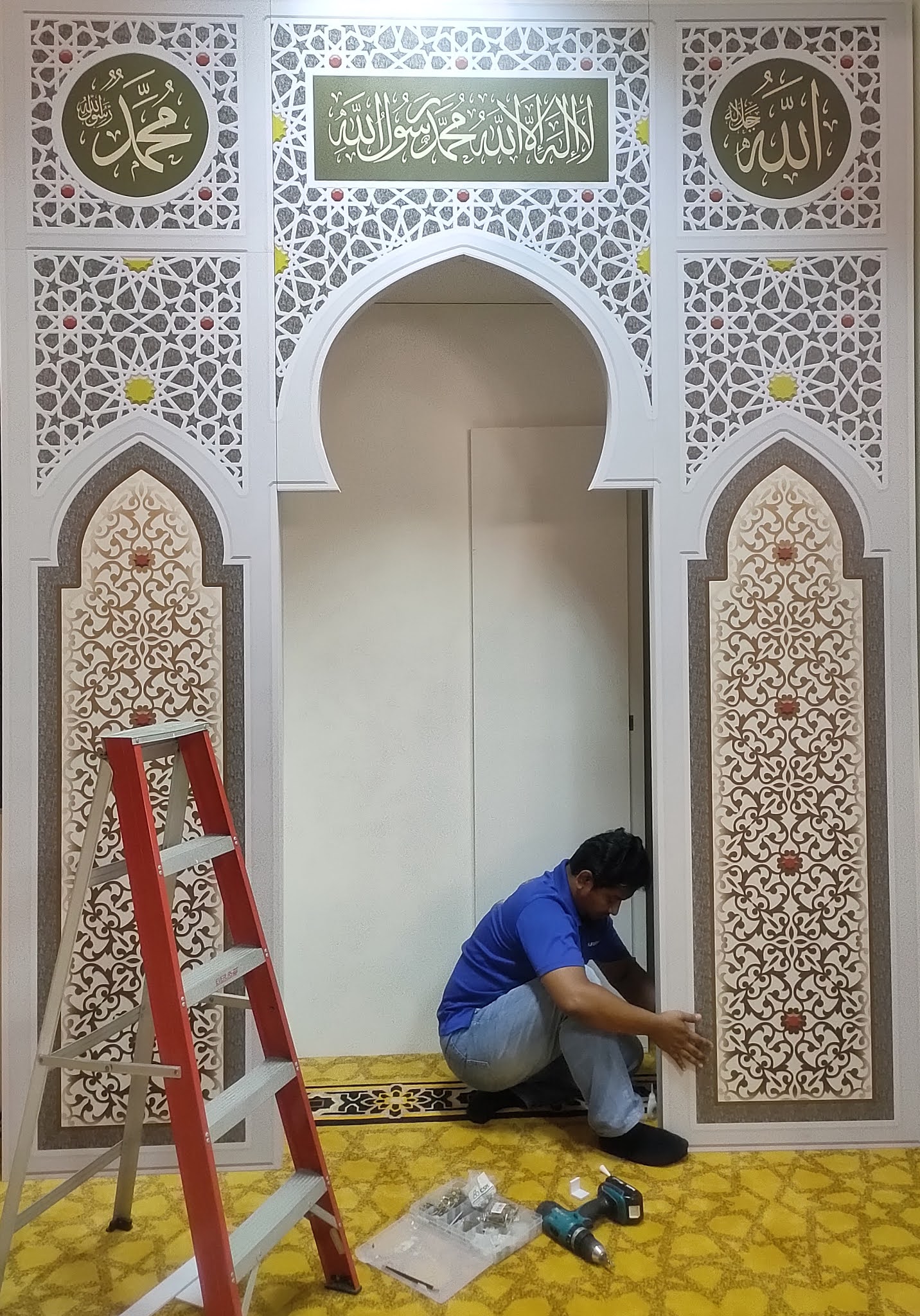  Hiasan  Mihrab Masjid  Surau 2022