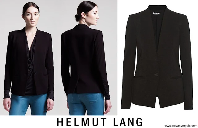 Duchess of Edinburgh wore Helmut Lang Gala Knit Blazer