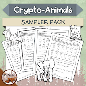  The Puzzle Den - Crypto-Animals Sampler Pack