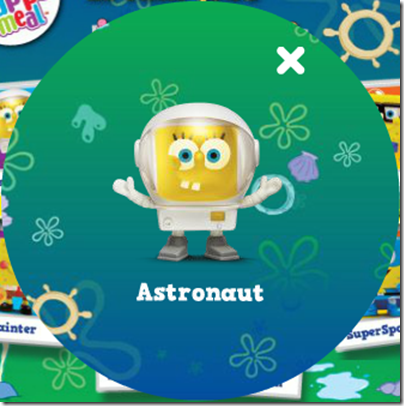 SpongeBob Astronaut