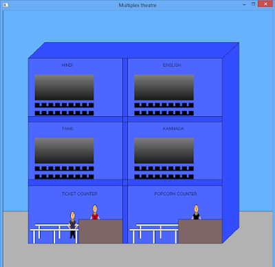Multiplex - C++ graphics program - Screen View