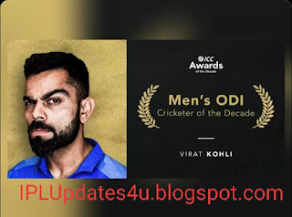 Men's ODI Cricketer of Decade