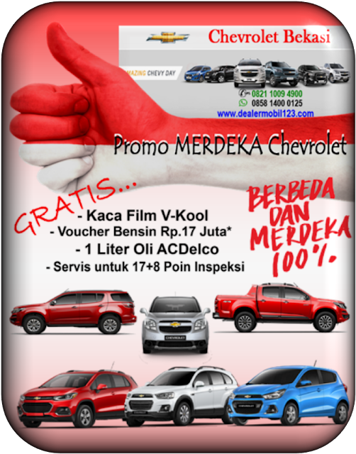 Promo MERDEKA Chevrolet Bekasi 2017