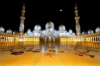 Masjid Agung Sheikh Zayed Abu Dhabi Uni Emirat Arab